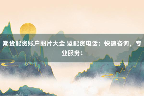 期货配资账户图片大全 盟配资电话：快速咨询，专业服务！