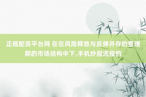 正规配资平台网 在在风险释放与反弹并存的整理期的市场结构中下，手机炒股流程的