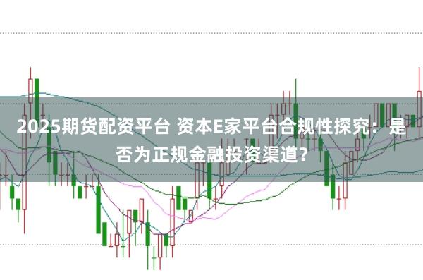 2025期货配资平台 资本E家平台合规性探究：是否为正规金融投资渠道？